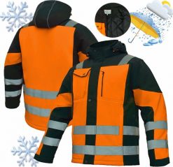 Kurtka męska Artmas Kurtka Robocza Zimowa Softshell Ocieplany Fluorescencyjna Pasy Odblaskowe M Artmas Classic-Vis Win O M 5907791450227. Kurtki męskie artmas, na zimę, m, bez wzorów, z softshellu, bez ramiączek, bez kaptura. Za 182.99 zł.