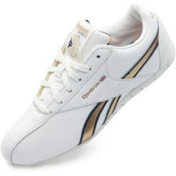 Buty Sportowe Reebok World Sprint Białe. Białe buty do biegania męskie Reebok, bez wzorów, bez zapięcia, do biegania. Za 204.99 zł.