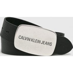 Calvin Klein Jeans - Pasek skórzany. Paski męskie marki Calvin Klein Jeans. Za 299.90 zł.