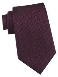 Krawat Męski - Angelo di Monti - Kolor Wina, Drobny Wzór. Czerwone krawaty i muchy męskie Angelo di Monti, bez wzorów, z tkaniny, eleganckie. Za 45.00 zł.