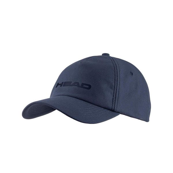 Czapka tenisowa Head Performance Cap granatowa. Niebieskie czapki męskie Head, bez wzorów, sportowe. Za 99.00 zł.