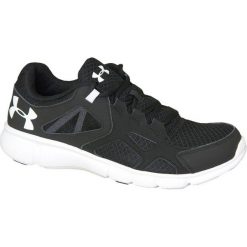 Under Armour Thrill Running 1258794-001. Czarne buty do biegania męskie Under Armour, z materiału. W wyprzedaży za 249.99 zł.