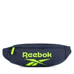 Saszetka nerka Reebok. Niebieskie saszetki męskie Reebok, bez wzorów. Za 49.99 zł.