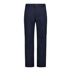 Spodnie narciarskie z tkaniny żakardowej CMP. Niebieskie spodnie narciarskie i snowboardowe męskie CMP, bez wzorów, z tkaniny, narciarskie. Za 422.00 zł.