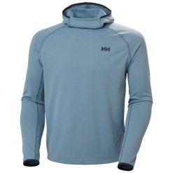 Bluza z kapturem Helly Hansen. Niebieskie bluzy nierozpinane męskie Helly Hansen, m, bez wzorów, bez ramiączek, z kapturem. Za 327.00 zł.