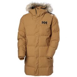 Parka Helly Hansen Alby. Brązowe parki męskie Helly Hansen, na zimę, m, bez wzorów, bez kaptura. W wyprzedaży za 1,210.50 zł.