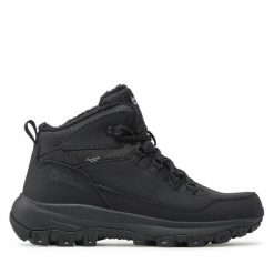 Trekkingi Jack Wolfskin. Czarne buty trekkingowe męskie Jack Wolfskin, bez wzorów, bez zapięcia, trekkingowe. Za 639.99 zł.