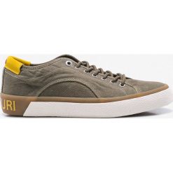 Napapijri - Tenisówki. Szare trampki męskie Napapijri, z gumy. W wyprzedaży za 219.90 zł.