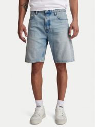 G-Star Raw Szorty jeansowe Dakota D24411-D436-G671 Niebieski Regular Fit. Niebieskie szorty męskie G-Star Raw, bez wzorów, z bawełny, retro. Za 269.99 zł.
