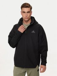 Adidas Kurtka przeciwdeszczowa Terrex Traveer RAIN.RDY HG6016 Czarny Relaxed Fit. Czarne kurtki outdoor męskie ADIDAS, l, bez wzorów, z syntetyku, bez kaptura, outdoorowe. Za 559.99 zł.