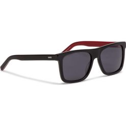 Okulary przeciwsłoneczne BOSS - 1009/S Blck Red Gld OIT. Czarne okulary przeciwsłoneczne męskie Boss, bez wzorów, z tworzywa sztucznego. W wyprzedaży za 379.00 zł.