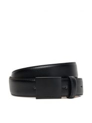 Calvin Klein Pasek Męski Titlecase Plaque Buckle 32Mm LV04D7030G Czarny. Czarne paski męskie Calvin Klein, bez wzorów, ze skóry. Za 209.99 zł.