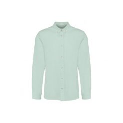 Koszula z długim rękawem Kariban Premium Oxford. Zielone koszule męskie KARIBAN, m, bez wzorów, z bawełny, bez kołnierzyka, bez ramiączek. Za 335.50 zł.
