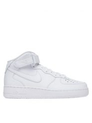 Nike Sneakersy Air Force 1 Mid '07 CW2289 111 Biały. Białe buty sportowe na co dzień męskie Nike, m, bez wzorów, ze skóry, bez ramiączek, bez kaptura. Za 540.59 zł.