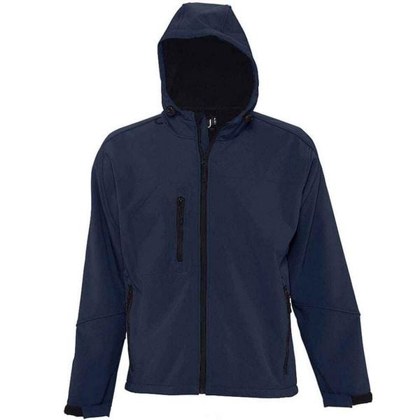 Męska Kurtka Soft Shell Replay Z Kapturem. Niebieskie kurtki męskie SOL'S, m, bez wzorów, sportowe, bez ramiączek, z kapturem. Za 297.99 zł.