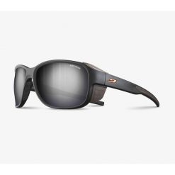 Okulary Julbo Montebianco 2 czarno pomarańczowy Spectron kat.4. Brązowe okulary przeciwsłoneczne męskie JULBO, bez wzorów, sportowe. W wyprzedaży za 322.15 zł.