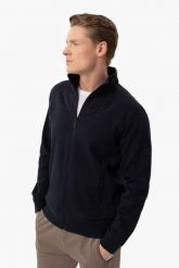 Bluza ze stójką B-BERRT. Bluzy rozpinane męskie Volcano, m, bez wzorów, z bawełny, klasyczne, bez ramiączek, bez kaptura. Za 189.99 zł.