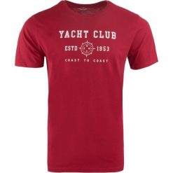 Męskie T-shirt Corso Da Vinci Livenza Rood - Wysokiej Jakości Bawełna. Czerwone t-shirty sportowe męskie DaVinci, m, bez wzorów, z bawełny, sportowe, bez ramiączek. Za 158.99 zł.