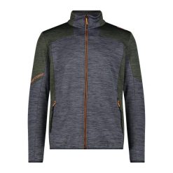 Bluza męska turystyczna CMP 34G1567. Niebieskie bluzy nierozpinane męskie CMP, l, bez wzorów, sportowe, bez ramiączek, bez kaptura. Za 306.50 zł.
