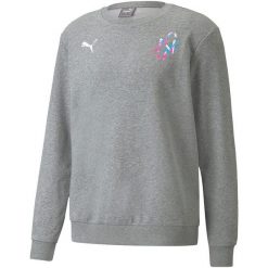 Bluza męska Puma Neymar JR Creativity Crew. Szare bluzy nierozpinane męskie Puma, m, bez wzorów, z dresówki, sportowe, bez ramiączek, bez kaptura. Za 234.47 zł.