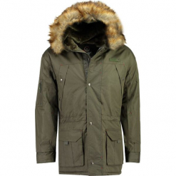 Parka "Airstop" w kolorze khaki. Brązowe parki męskie Canadian Peak. W wyprzedaży za 409.95 zł.