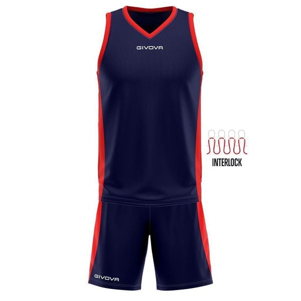 Givova Kit Power Interlock 3XS – zestaw sportowy bez rękawów. Brązowe t-shirty sportowe męskie Givova, xs, bez wzorów, sportowe, bez ramiączek. Za 233.99 zł.