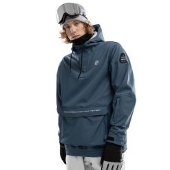 Męska kurtka snowboardowa Sporty zimowe Siroko W3 Celsius. Niebieskie kurtki męskie SIROKO, na zimę, l, bez wzorów, z softshellu, sportowe, bez ramiączek, bez kaptura. W wyprzedaży za 297.00 zł.