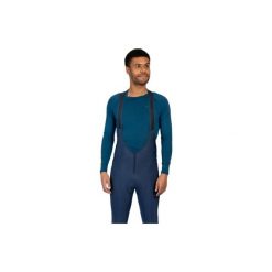Legginsy na ramiączkach Endura FS260-Pro Thermo II. Niebieskie szorty sportowe męskie ENDURA, bez wzorów, sportowe. Za 560.50 zł.