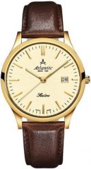 Zegarek Atlantic Męski Sealine 62341.45.31 Szafirowe szkło brązowy. Brązowe zegarki męskie Atlantic, szklane. Za 805.00 zł.