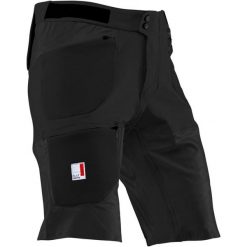 Spodenki rowerowe LEATT Shorts MTB AllMtn 3.0. Czarne szorty sportowe męskie LEATT, bez wzorów, sportowe. Za 669.00 zł.