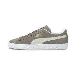 Puma Suede Klasyczne Eco Szary Sneakersy Dorosłych. Białe sztyblety męskie Puma, z zamszu, bez obcasa, bez zapięcia. W wyprzedaży za 347.25 zł.