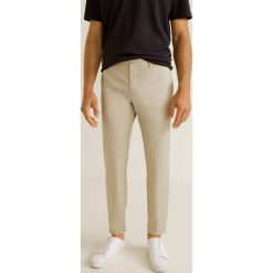 Mango Man - Spodnie Dublin3. Eleganckie spodnie męskie marki Mango Man. W wyprzedaży za 99.90 zł.