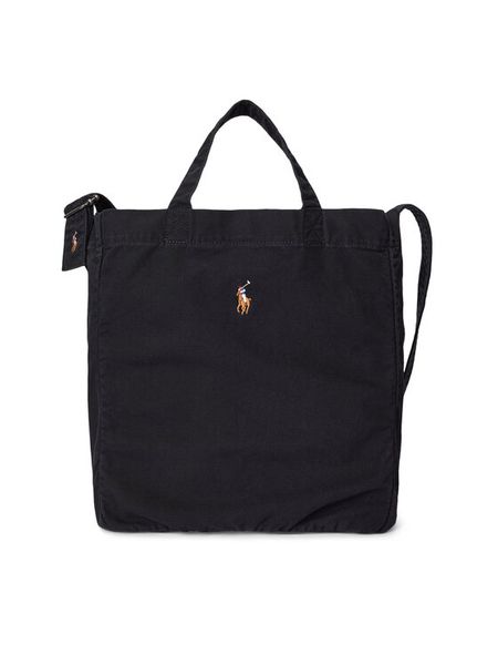 Polo Ralph Lauren Torba 405967606003 Czarny. Czarne torby męskie na ramię Polo Ralph Lauren, bez wzorów, z materiału, na ramię. Za 409.99 zł.