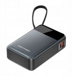 Powerbank Vention USB-C 20000mAh 65W FHYB0 (czarny). Czarne powerbanki Vention. Za 253.10 zł.