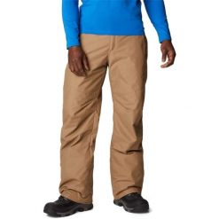 Spodnie narciarskie męskie Bugaboo IV Pant. Brązowe spodnie narciarskie i snowboardowe męskie Columbia, bez wzorów, z dresówki, narciarskie. W wyprzedaży za 492.00 zł.