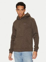 Quiksilver Bluza Keller AQYFT03340 Brązowy Regular Fit. Brązowe bluzy nierozpinane męskie Quiksilver, l, bez wzorów, z syntetyku, bez ramiączek, bez kaptura. Za 209.99 zł.