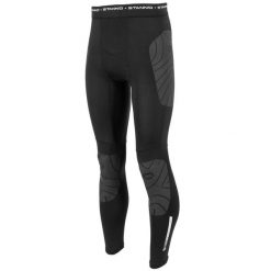 Legginsy zapobiegające otarciom Stanno Equip. Czarne legginsy męskie STANNO, bez wzorów, na fitness i siłownię. Za 287.50 zł.