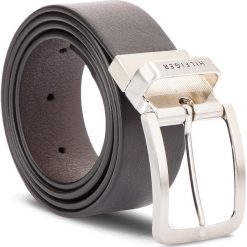 Pasek Męski TOMMY HILFIGER - Loop Rev Gl AM0AM04128 901. Brązowe paski męskie Tommy Hilfiger, w paski, ze skóry. Za 279.00 zł.