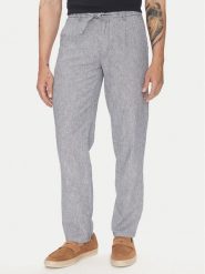 Lindbergh Spodnie materiałowe 30-003030 Niebieski Relaxed Fit. Niebieskie spodnie na co dzień męskie Lindbergh, bez wzorów, z bawełny. Za 269.99 zł.