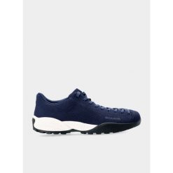 Buty outdoor męskie Scarpa Mojito BIO. Niebieskie buty trekkingowe męskie Scarpa, bez wzorów, sportowe, bez obcasa, bez zapięcia. Za 480.99 zł.