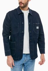 LEE LOCO JACKET MĘSKA KURTKA JEANSOWA REGULAR FIT L88MCZQH 112123743. Kurtki męskie Lee, l, bez wzorów, z jeansu, bez ramiączek, bez kaptura. Za 239.99 zł.