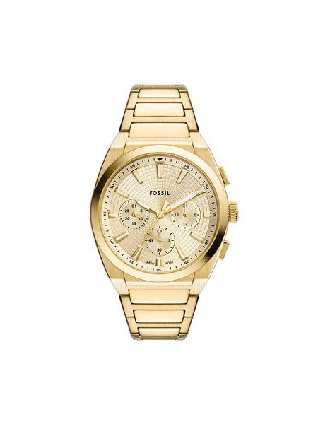 Fossil Zegarek Everett Chronograph FS6119 Złoty. Żółte zegarki męskie Fossil, złote. Za 849.99 zł.