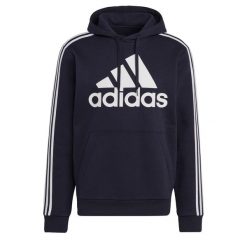 Bluza męska adidas Essentials Hoodie. Białe bluzy nierozpinane męskie ADIDAS, l, bez wzorów, sportowe, bez ramiączek, bez kaptura. Za 202.00 zł.