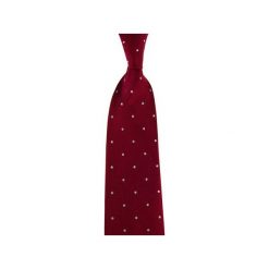 Krawat bordowy kropki. Czerwone krawaty i muchy męskie Guns&tuxedos, w kropki. Za 72.00 zł.