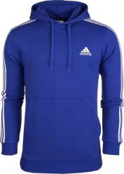 Adidas Bluza męska adidas Essentials 3-Stripes Hoodie niebieska HL2228 S. Niebieskie bluzy nierozpinane męskie ADIDAS, m, bez wzorów, bez ramiączek, bez kaptura. Za 213.83 zł.