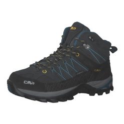 Buty trekkingowe męskie CMP 3Q1294765UM. Czarne buty zimowe męskie CMP, bez wzorów, z gumy, sportowe, bez obcasa, bez zapięcia. Za 399.00 zł.