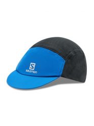 Salomon Czapka z daszkiem Air Logo Cap LC1763900 Niebieski. Niebieskie czapki męskie Salomon, bez wzorów, z materiału, sportowe. Za 59.99 zł.