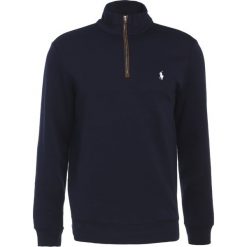 Polo Ralph Lauren Golf Sweter french navy. Niebieskie swetry męskie Polo Ralph Lauren Golf, z materiału, sportowe, z golfem. W wyprzedaży za 447.20 zł.