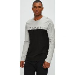 Calvin Klein Underwear - Longsleeve piżamowy. Szare piżamy męskie Calvin Klein Underwear, m, bez wzorów, z bawełny, bez kołnierzyka, bez ramiączek. W wyprzedaży za 119.90 zł.