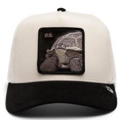 Czapka Goorin Bros The Suede Tortoise Cream. Czarne czapki męskie Goorin Bros, bez wzorów. Za 211.46 zł.